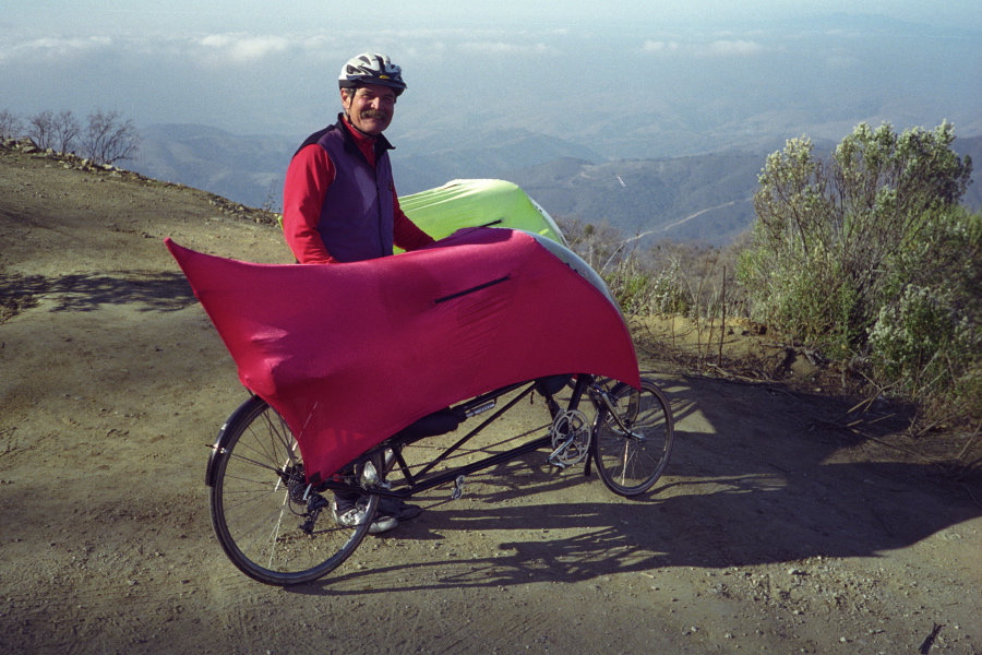 Ron Bobb on Fremont Peak.