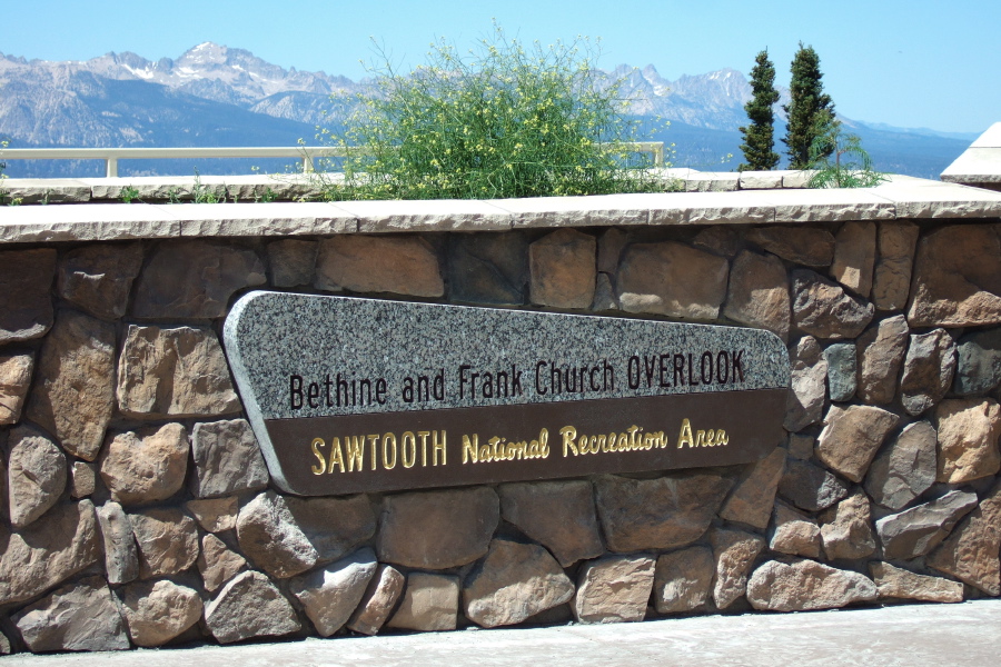 Church Overlook plaque