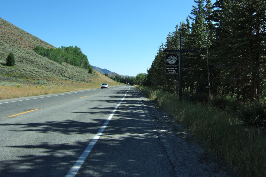 And now I'm back in Ketchum, ID.