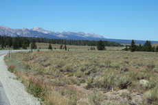 Descending ID75 toward Smiley Creek