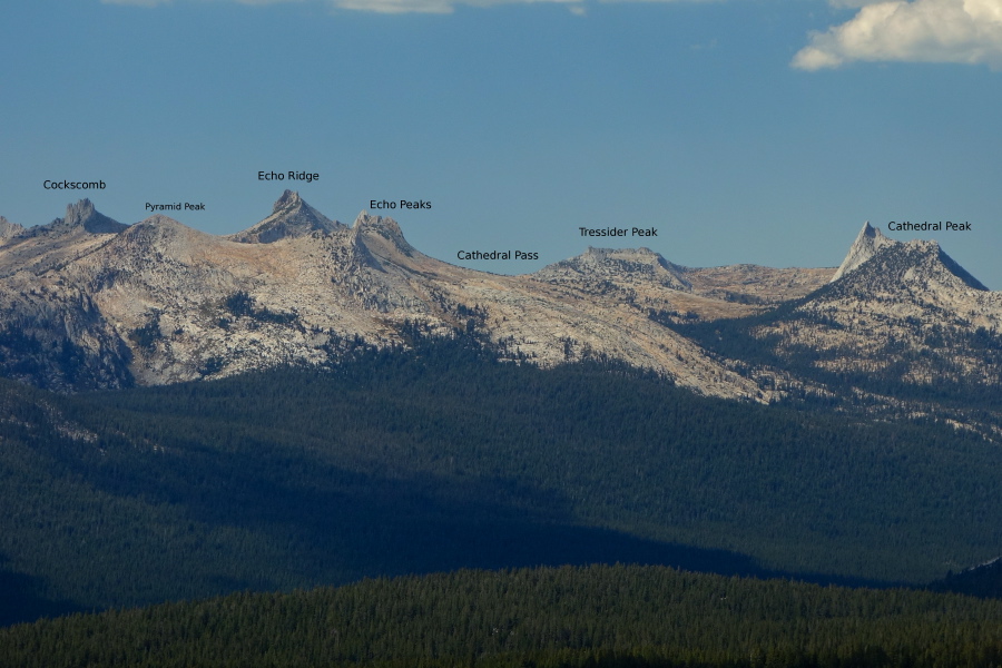 Cathedral peaks