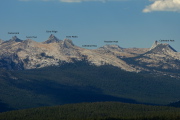 Cathedral peaks