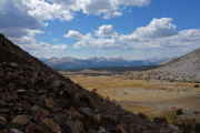 Gaylor Peak northwest slope, view to the south