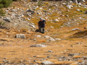 Bogdan jumps for joy at finding his lens cap.