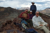 Watching the clouds gather over Gaylor Peak (11004ft).