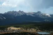 Interesting weather over Tuolumne Meadow (8800ft).