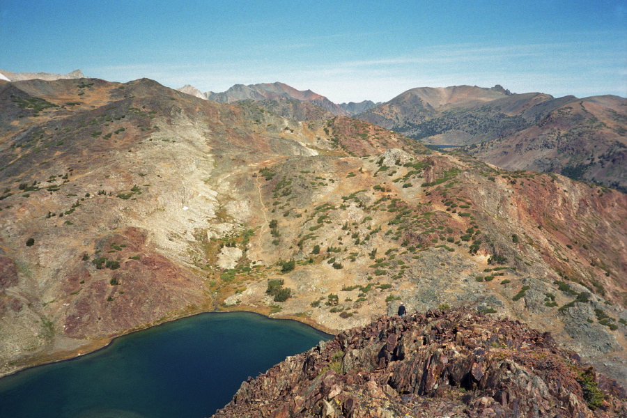 Bill at the north end of Gaylor Peak