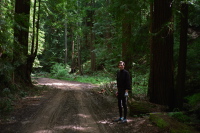 Bill on Gazos Creek Rd. in the canyon.