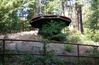 A stage without an audience at Sandy Point (1360ft)