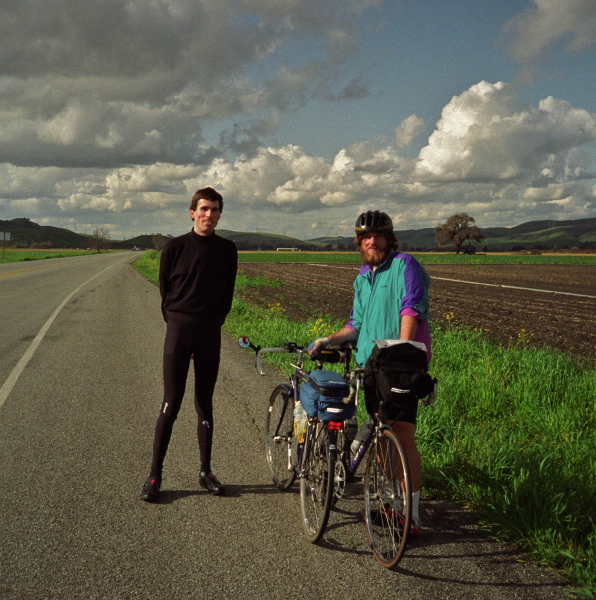 Bill and Jude on Santa Teresa Rd.