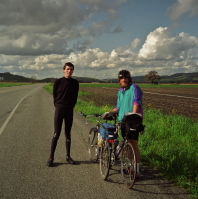 Bill and Jude on Santa Teresa Rd.
