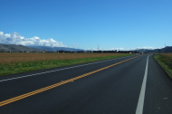 Heading south on Santa Teresa Blvd. north of Morgan Hill
