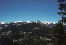 Mt. Clark and Mt. Starr King from Washburn Point