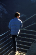 Bill at Glacier Point