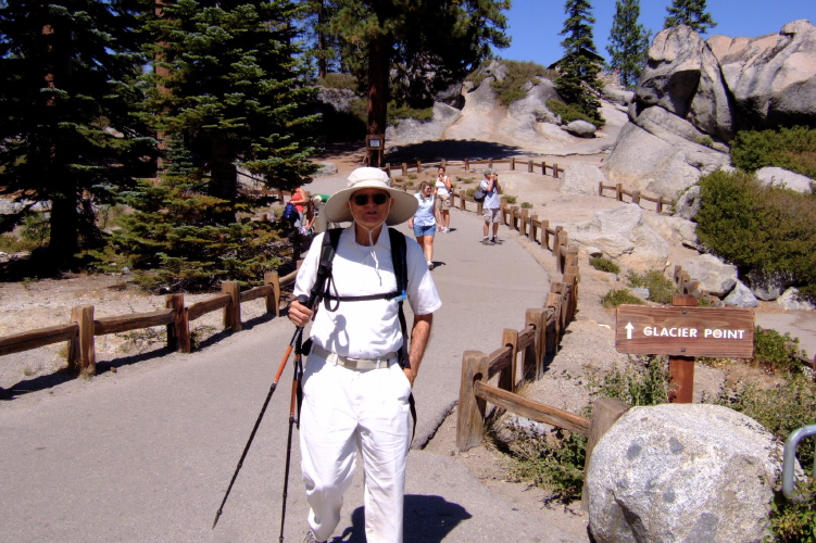 David at Glacier Point.