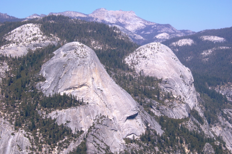North Dome (7520+ft) and Basket Dome (7612ft)