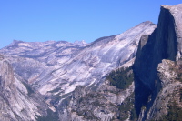 Zoomed view of Tenaya Canyon.