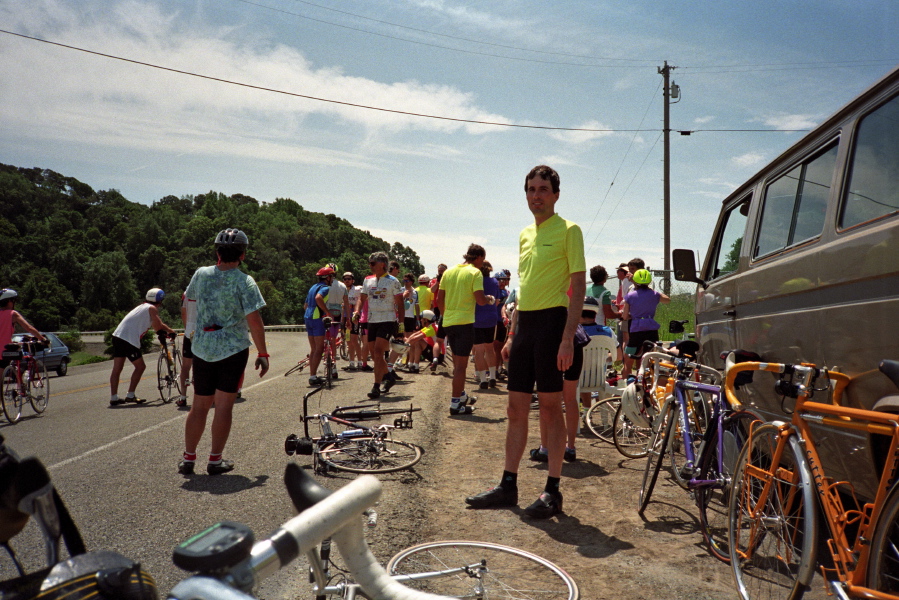 Bill at Bear Creek Rd. rest stop.
