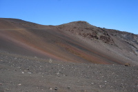 View back up the Sliding Sands Trail.
