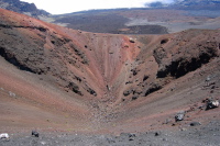 The bottom of the cone, Ka Lu'u o ka 'O'o.