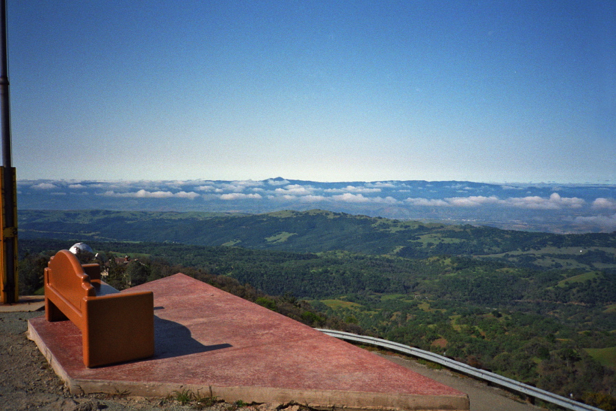 Mt. Hamilton Bench.