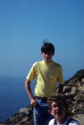 Bill and Jim along the Big Sur Coast