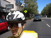 The Bergman's building still bears the name. (120ft)