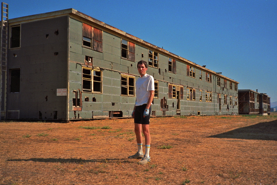 Old WW2 barracks in Pleasanton near Santa Rita.