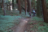 Stella and Frank on the Buckeye Trail