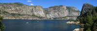 Patrol boats on Hetch Hetchy Reservoir (3797ft)