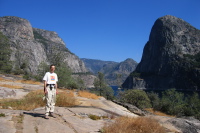 Bill on Hetch Hetchy trail (3950ft)