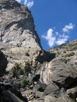 Wapama Falls at low water
