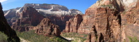 View of the Big Bend while ascending the East Rim Trail.