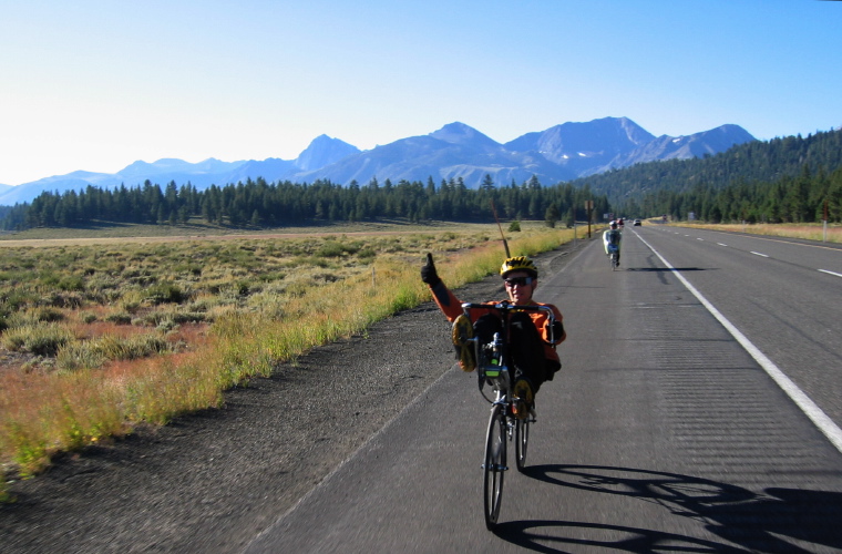 Zach and Ron at Smokey Bear Flat (7600ft)