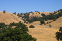The end of Lone Tree Rd. from a distance.