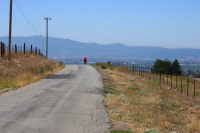 Ron descending Comstock Rd. (460ft)