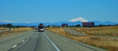 Driving north on I-5 near Red Bluff.