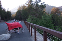 Ron Bobb at a scenic overlook near Lake Mamie.