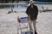 David at Horseshoe Lake.