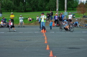 Barcroft Oregon vs. homebuilt delta FWD trike.