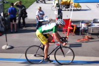 A fixie in the race.