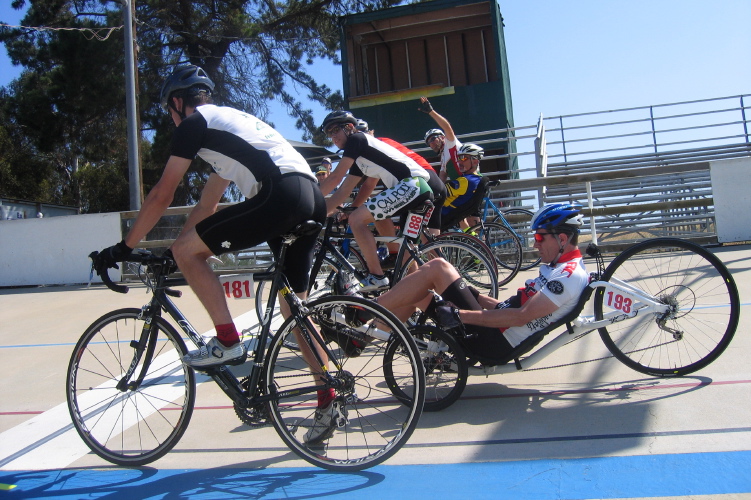 Newcomer's race about to start.