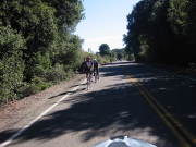 On Skyline Blvd. north of Page Mill Rd.