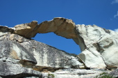 Delicate Indian Arch as seen from below