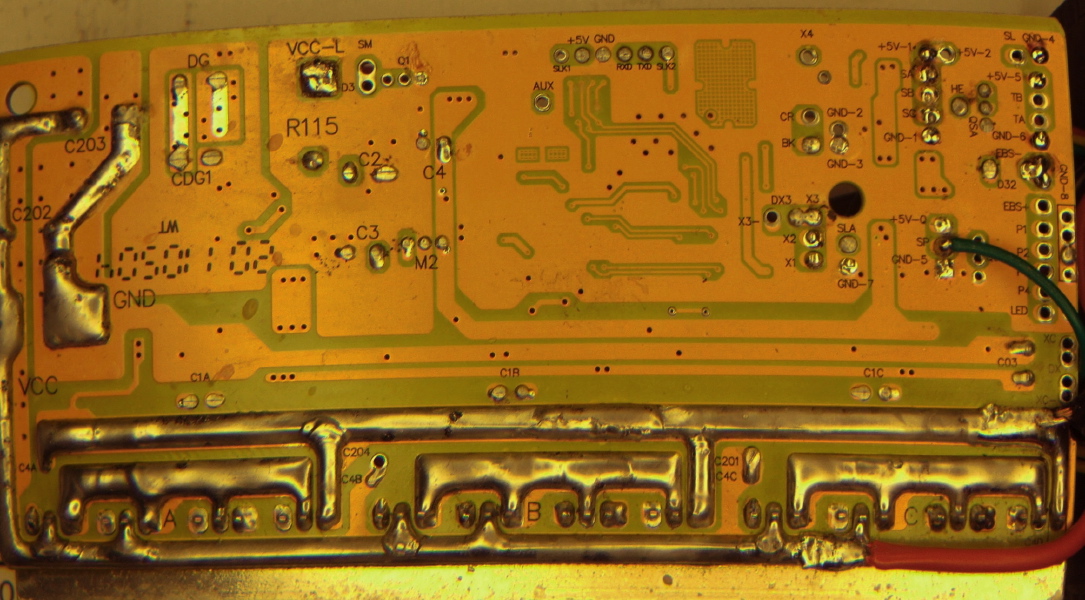 EB312-AS-Z PCB, bottom