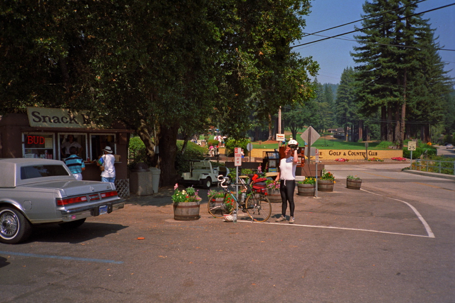Chris at the Boulder Creek Golf and Country Club Snack Bar.