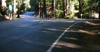 Waterman Gap, new intersection of CA9 and CA236 (1267ft)