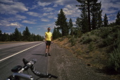 Bill at Deadman Summit on the return trip