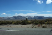 Mono Craters from June Lake Loop.