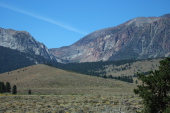 View up Bloody Canyon.